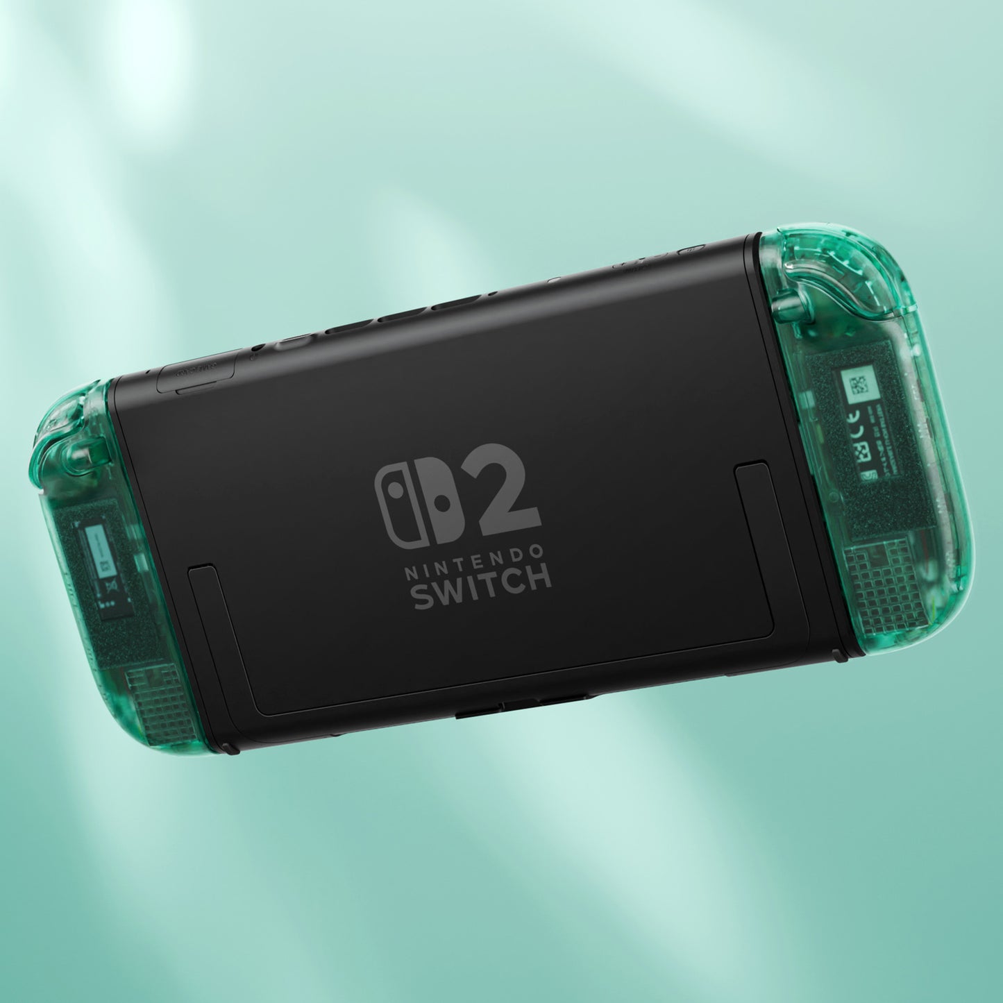 eXtremeRate DIY Replacement Full Set Shell Case with Buttons for Joycon 2 of Nintendo Switch 2 - Deluxe Version - Emerald Green