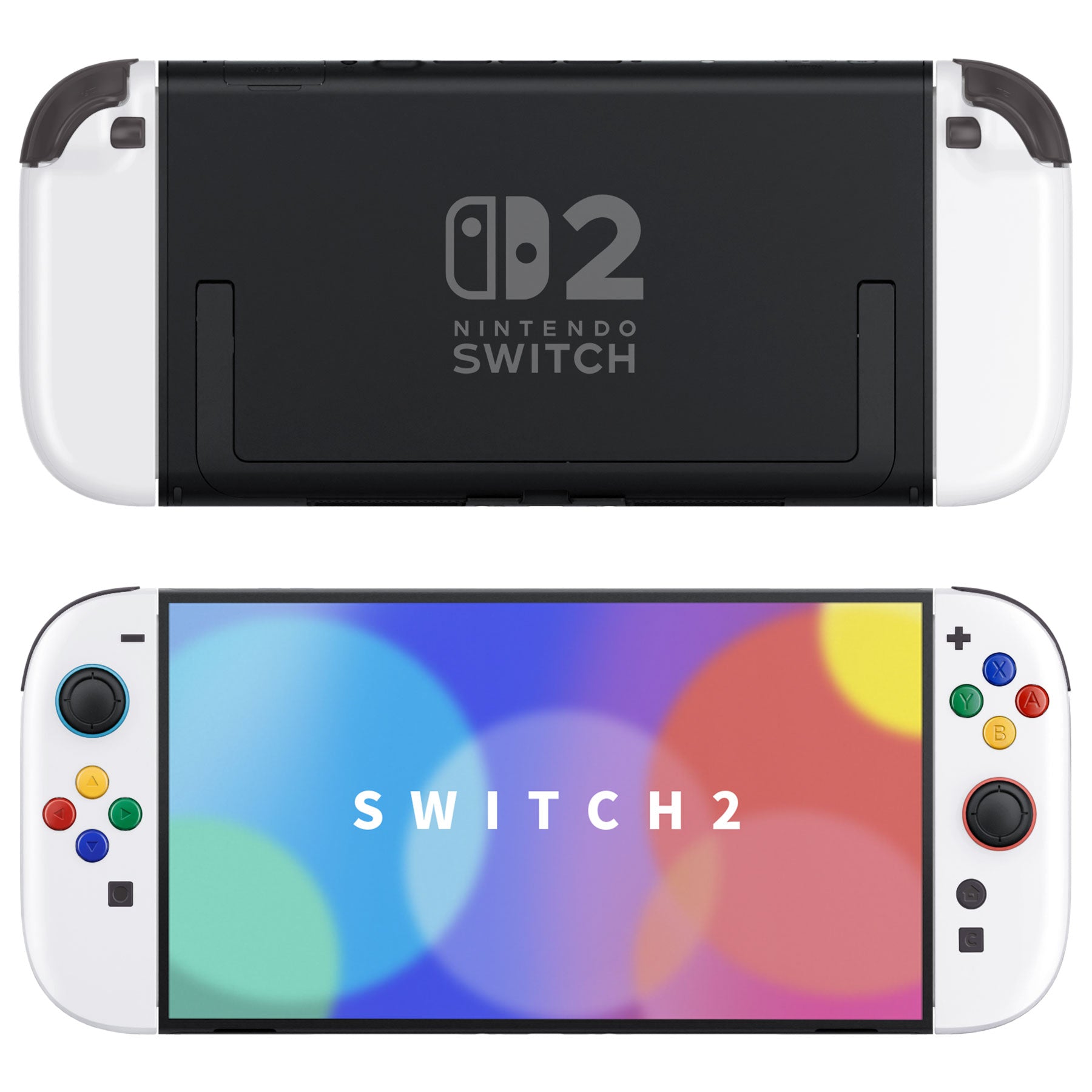 REAL JOY10個 eXtremeRate DIY Replacement Full Set Shell Case with Buttons