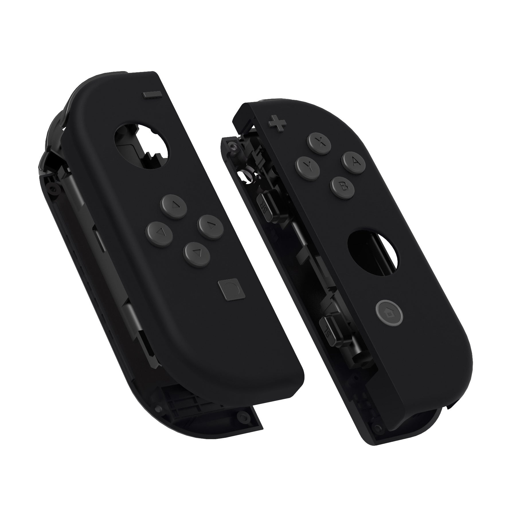 Nintendo Switch 本体 ブラックJoy-Con ケース eXtremeRate Soft Touch Grip Black for Joycon Handheld Controller