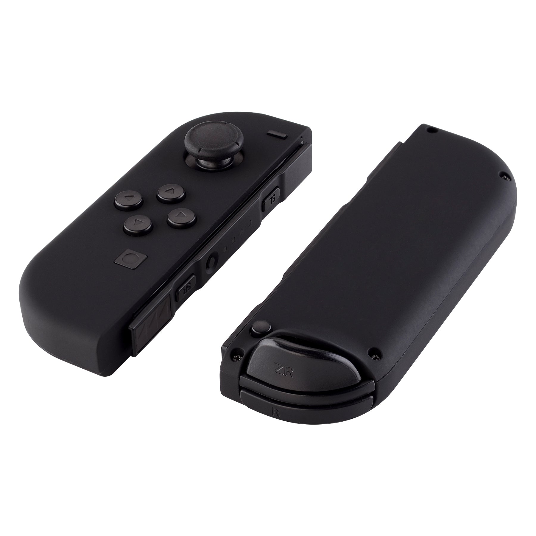 eXtremeRate Soft Touch Grip Black for Joycon Handheld Controller