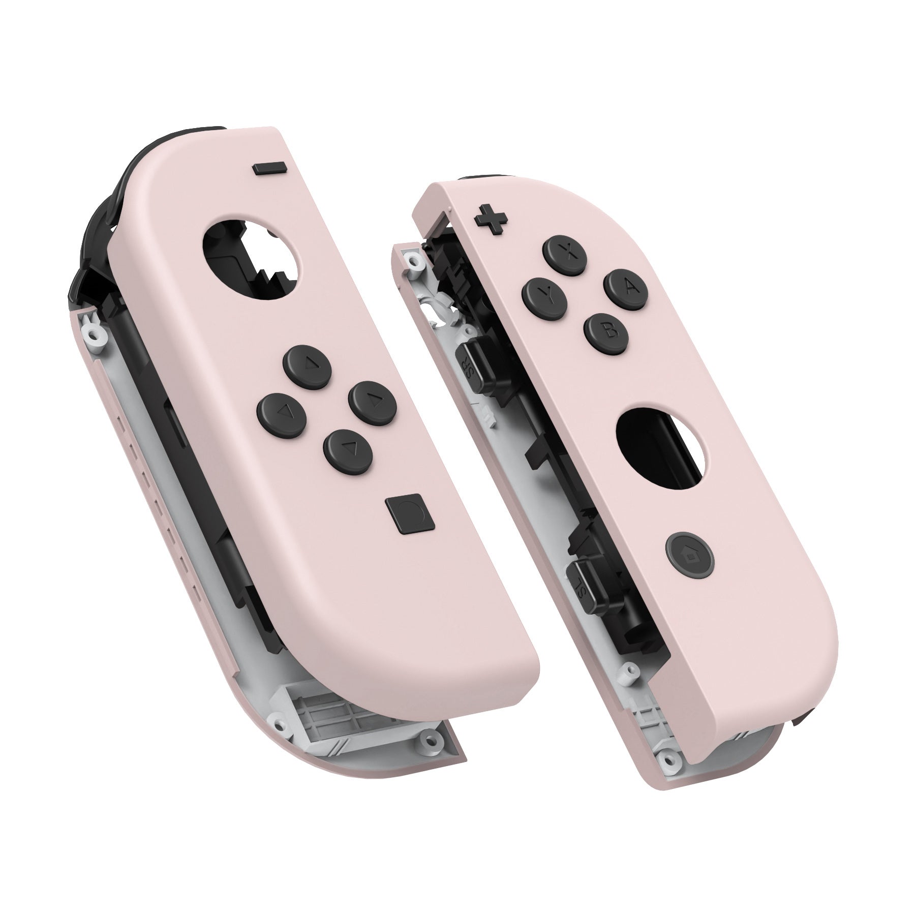 eXtremeRate Grip Cherry Blossoms Pink for Joycon Handheld