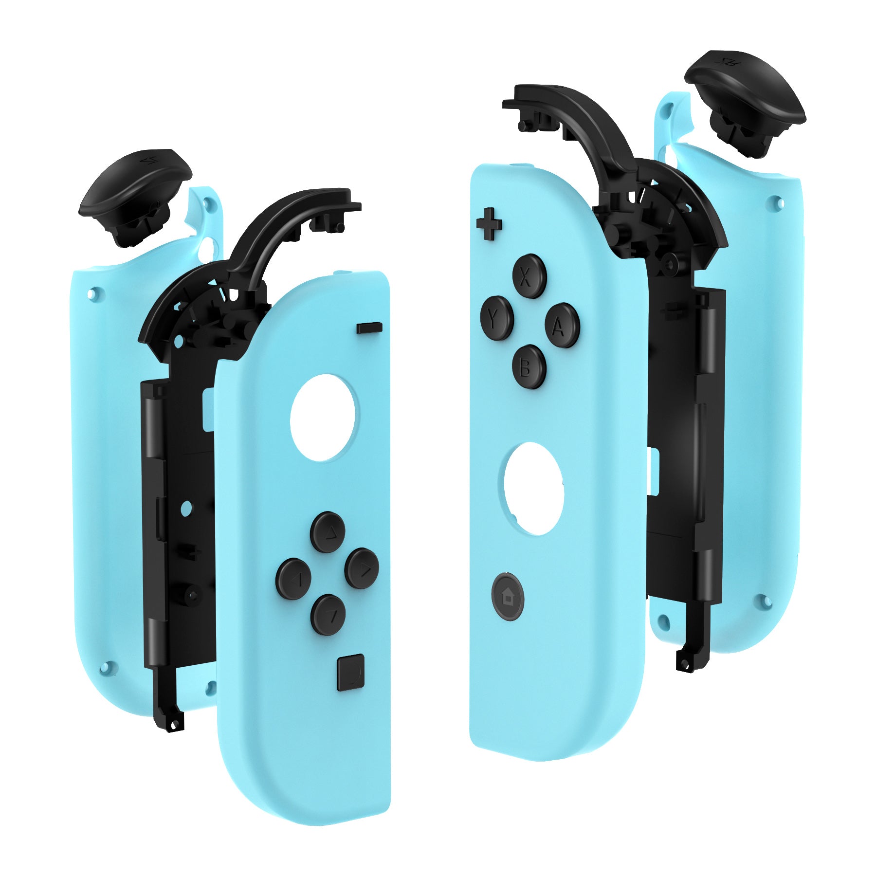 eXtremeRate Grip Heaven Blue for Joycon Handheld Controller
