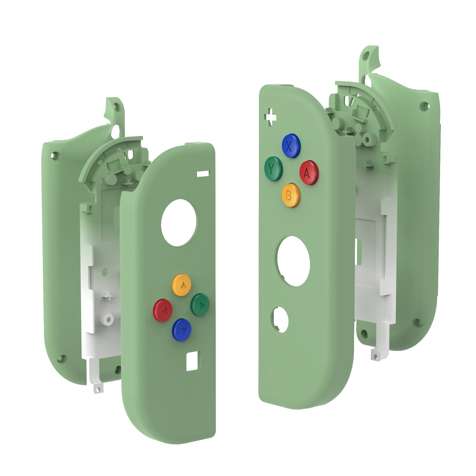 eXtremeRate Soft Touch Matcha Green for Joycon Handheld Controller
