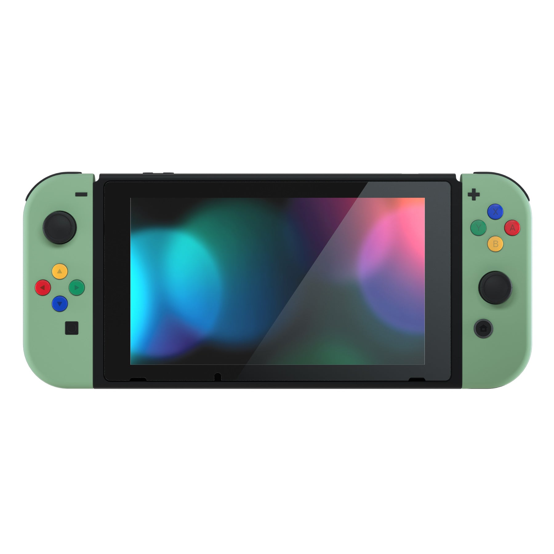 eXtremeRate Soft Touch Matcha Green for Joycon Handheld Controller