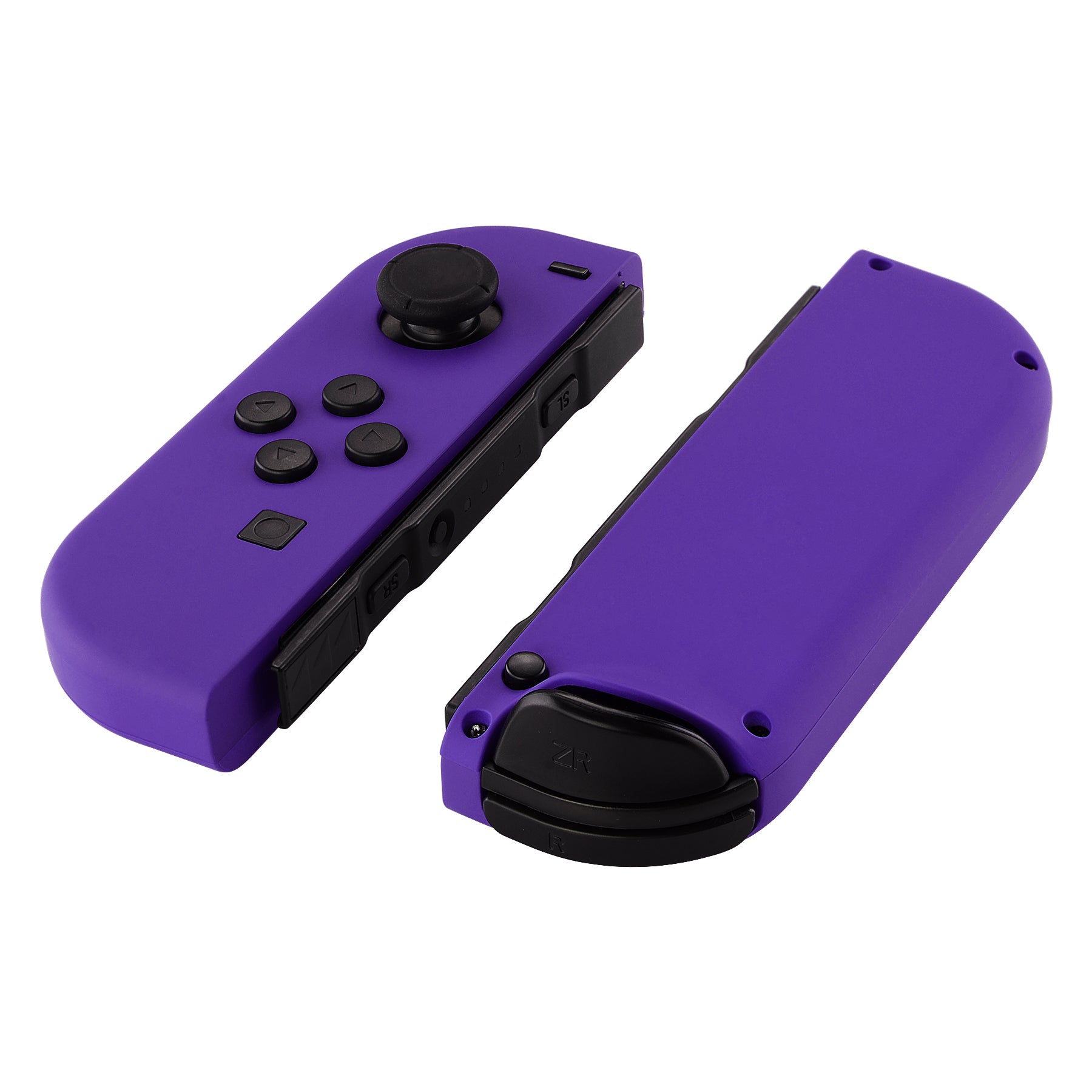 eXtremeRate Soft Touch Grip Purple for Joycon Handheld Controller