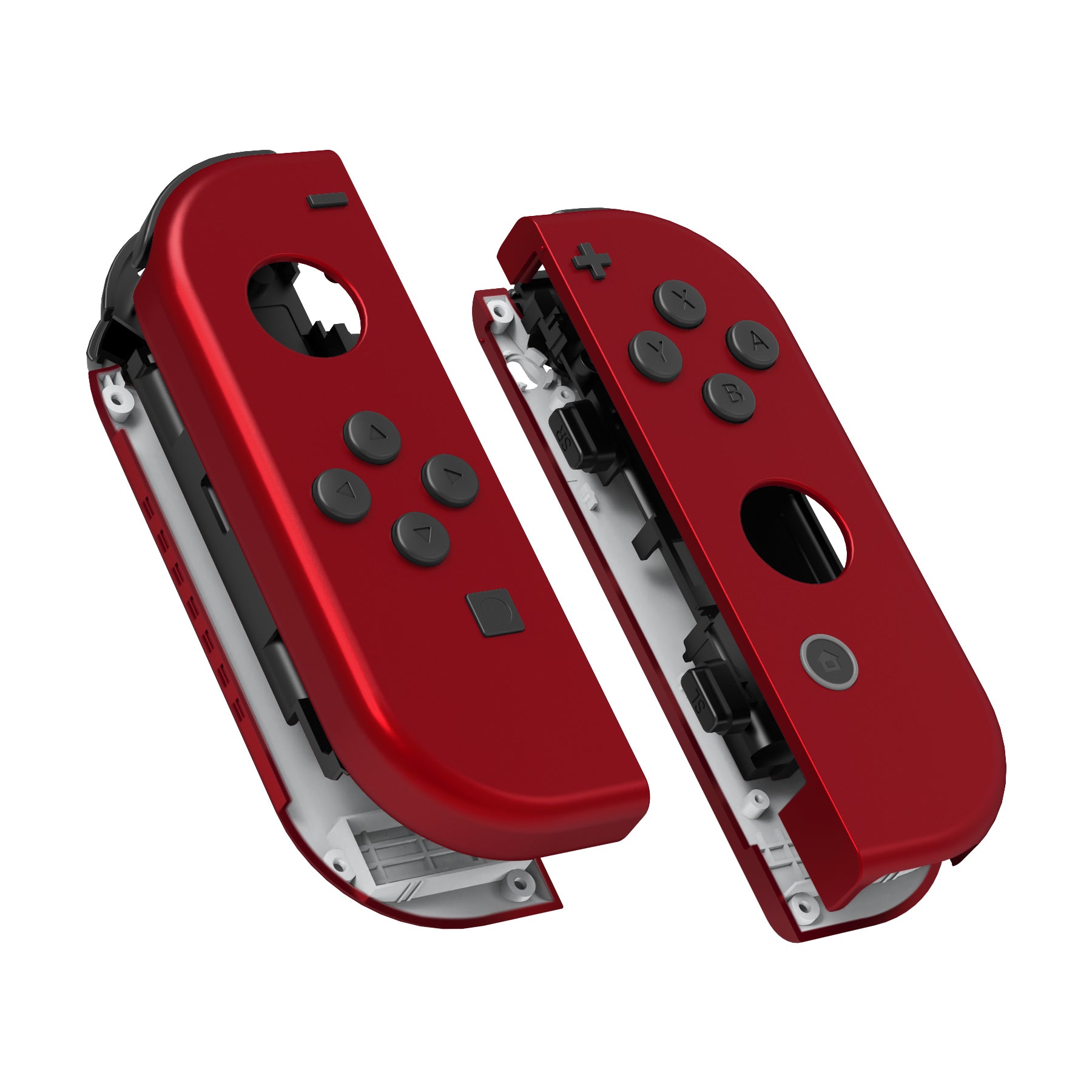 eXtremeRate Soft Touch Grip Red for Joycon Handheld Controller
