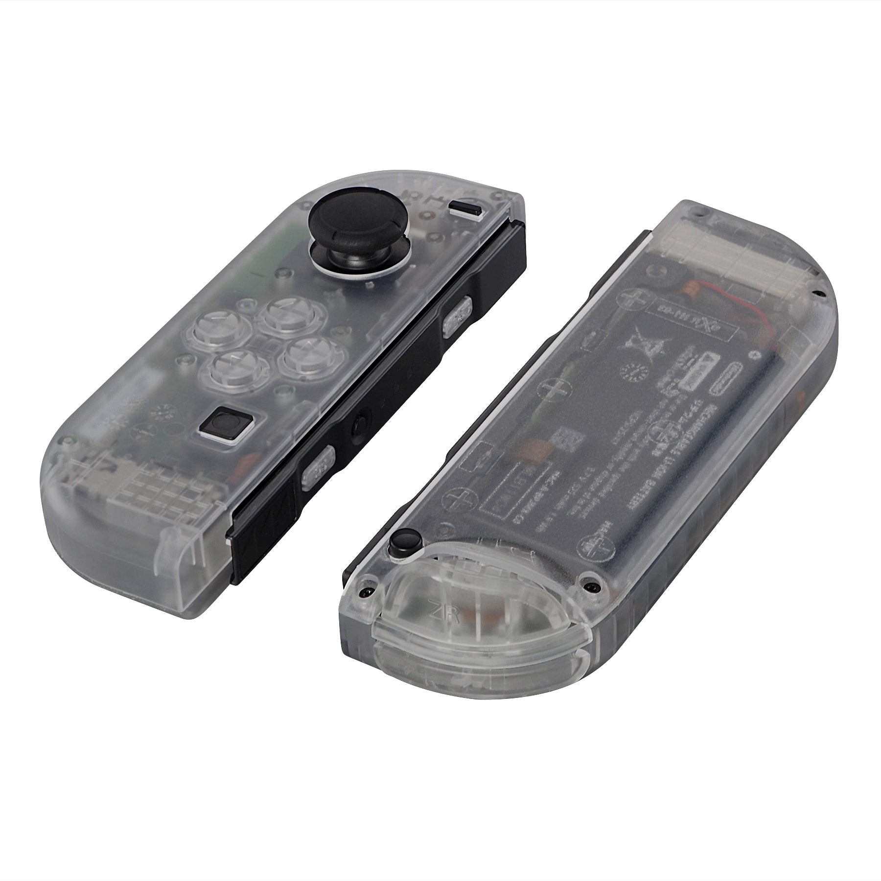 eXtremeRate Transparent Clear for Joycon Handheld Controller