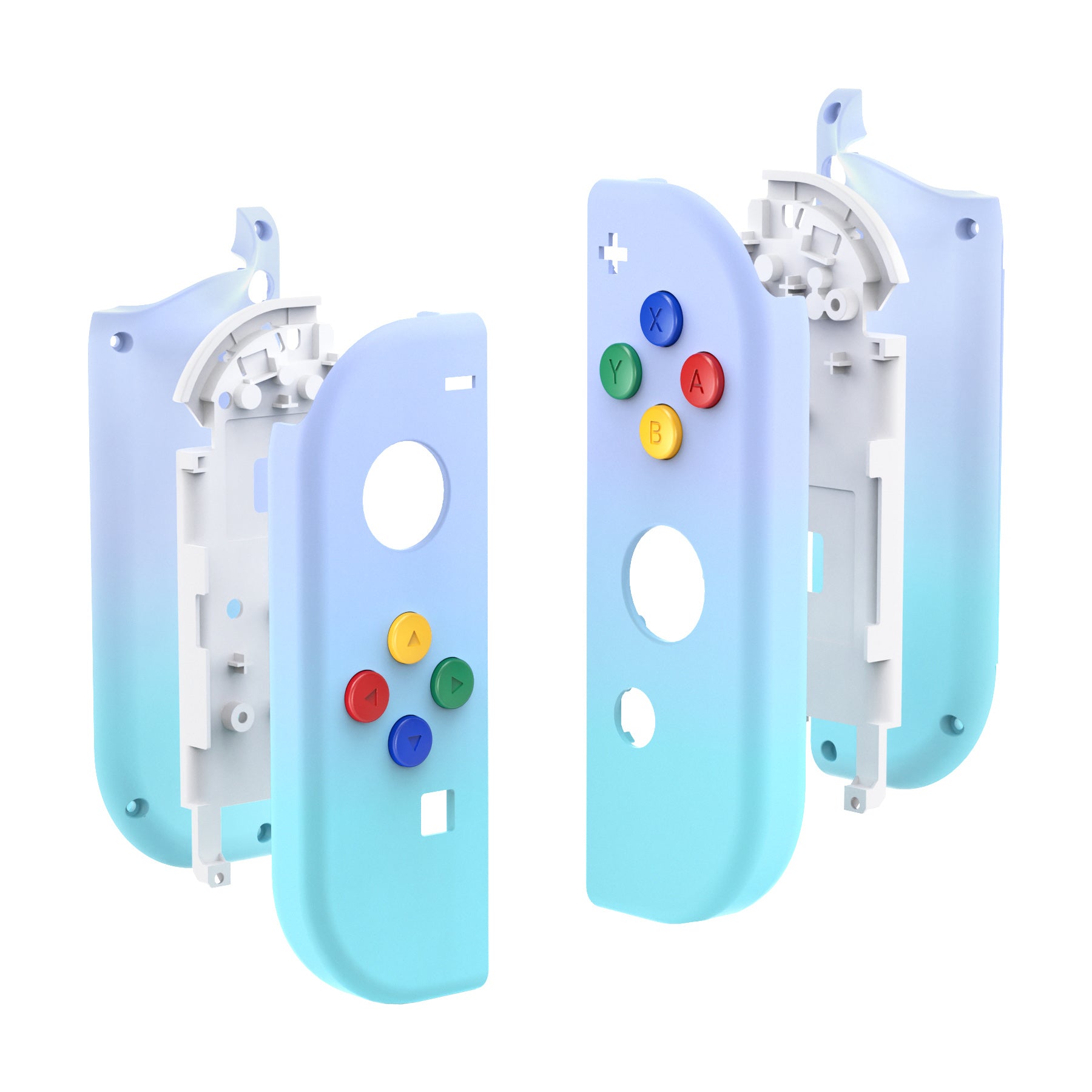 eXtremeRate Gradient Violet Blue for Joycon Handheld Controller