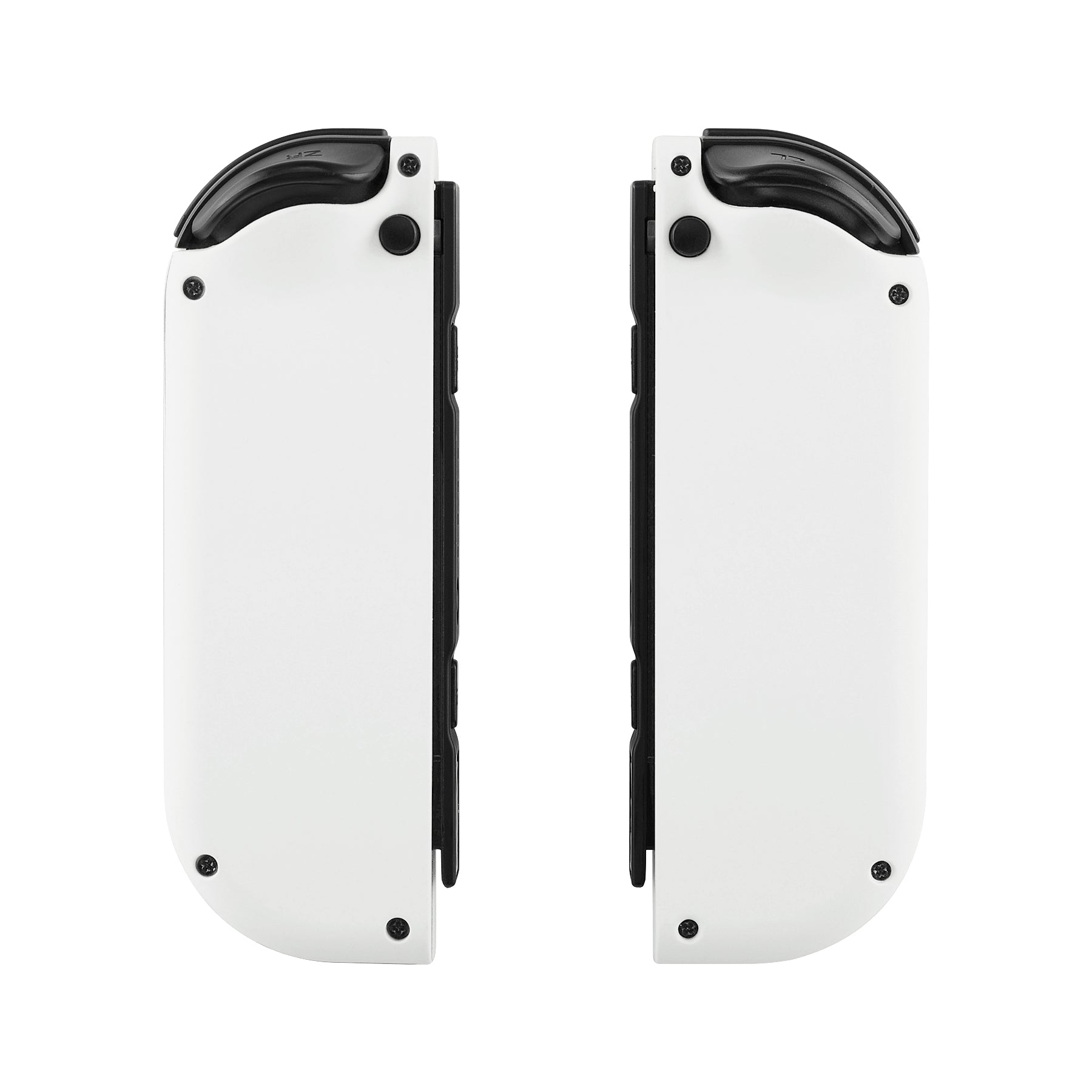 eXtremeRate Grip White for Joycon Handheld Controller Housing with