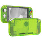 eXtremeRate Replacement Full Set Shells with ABXY Buttons & Screen Protector for Nintendo Switch Lite - Clear Lime Green eXtremeRate