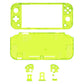 eXtremeRate Replacement Full Set Shells with ABXY Buttons & Screen Protector for Nintendo Switch Lite - Clear Lime Green eXtremeRate