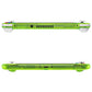 eXtremeRate Replacement Full Set Shells with ABXY Buttons & Screen Protector for Nintendo Switch Lite - Clear Lime Green eXtremeRate