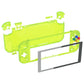 eXtremeRate Replacement Full Set Shells with ABXY Buttons & Screen Protector for Nintendo Switch Lite - Clear Lime Green eXtremeRate