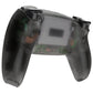 eXtremeRate Replacement Full Set Shells with Buttons Compatible with PS5 Controller BDM-030/040/050 - Clear Black