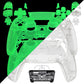 eXtremeRate Replacement Full Set Shells with Buttons Compatible with PS5 Controller BDM-030/040/050 - Glow in Dark - Green