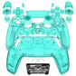 eXtremeRate Replacement Full Set Shells with Buttons Compatible with PS5 Controller BDM-030/040/050 - Emerald Green