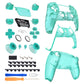 eXtremeRate Replacement Full Set Shells with Buttons Compatible with PS5 Controller BDM-030/040/050 - Emerald Green