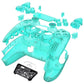 eXtremeRate Replacement Full Set Shells with Buttons Compatible with PS5 Controller BDM-030/040/050 - Emerald Green