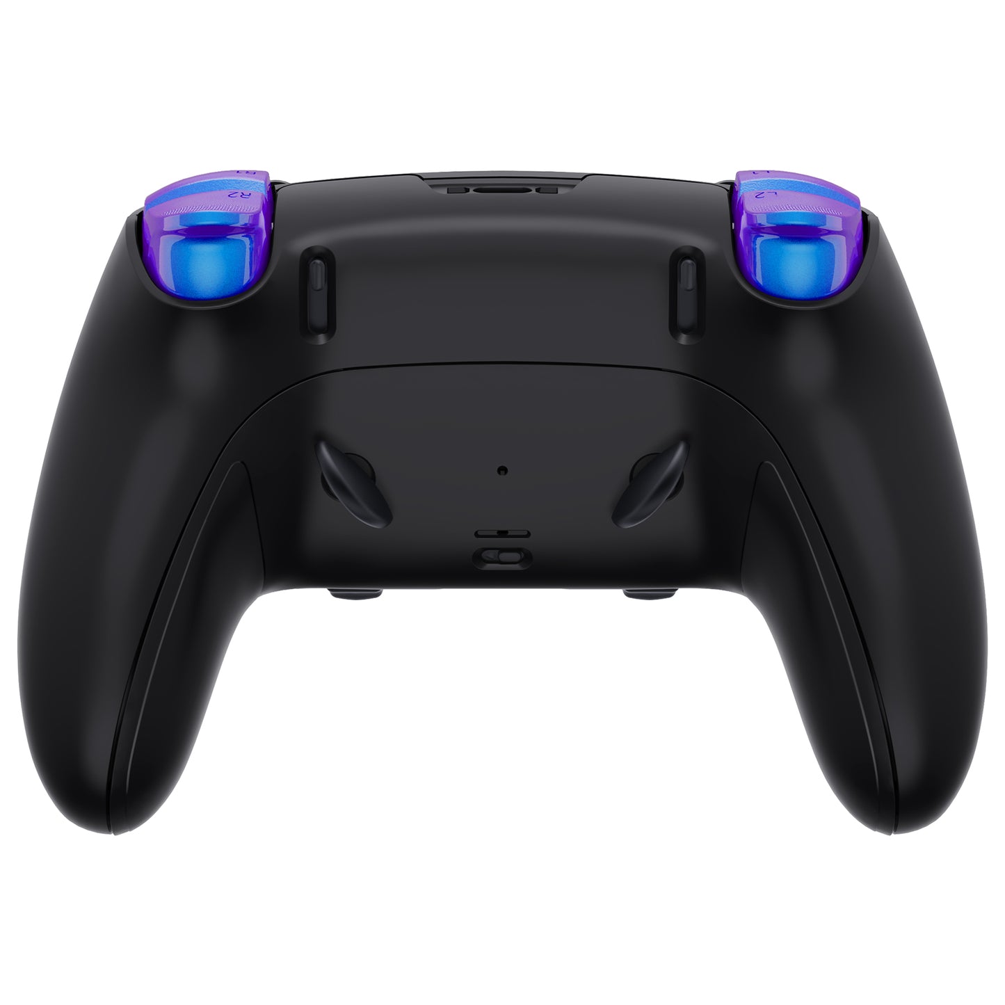 eXtremeRate Replacement Full Set Shells with Buttons Compatible with PS5 Edge Controller - Blue Flame