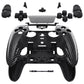 eXtremeRate Replacement Full Set Shells with Buttons Compatible with PS5 Edge Controller - Graphite Carbon Fiber