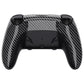 eXtremeRate Replacement Full Set Shells with Buttons Compatible with PS5 Edge Controller - Graphite Carbon Fiber
