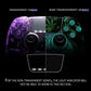eXtremeRate Replacement Full Set Shells with Buttons Compatible with PS5 Edge Controller - Green Weeds