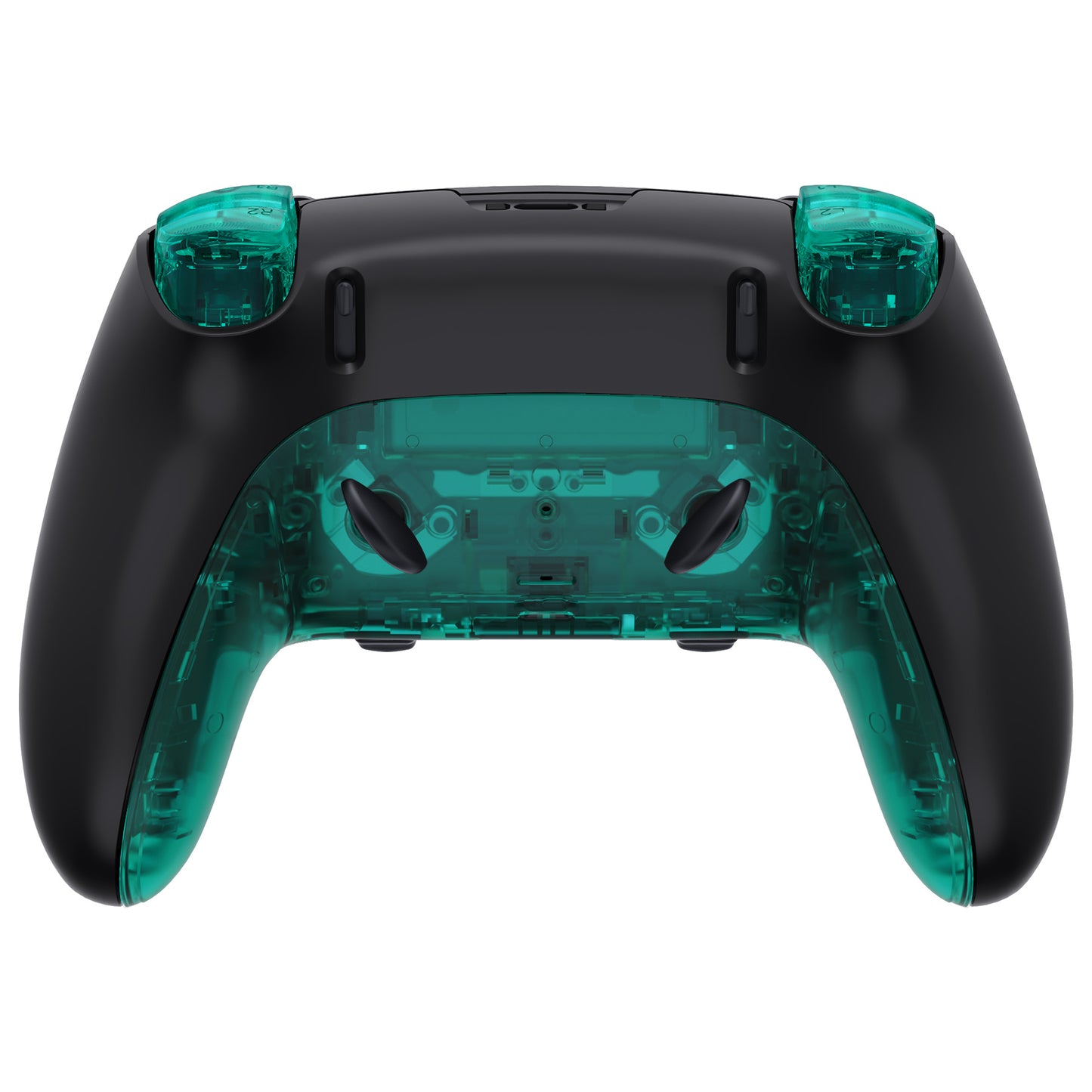 eXtremeRate Replacement Full Set Shells with Buttons Compatible with PS5 Edge Controller - Green Weeds