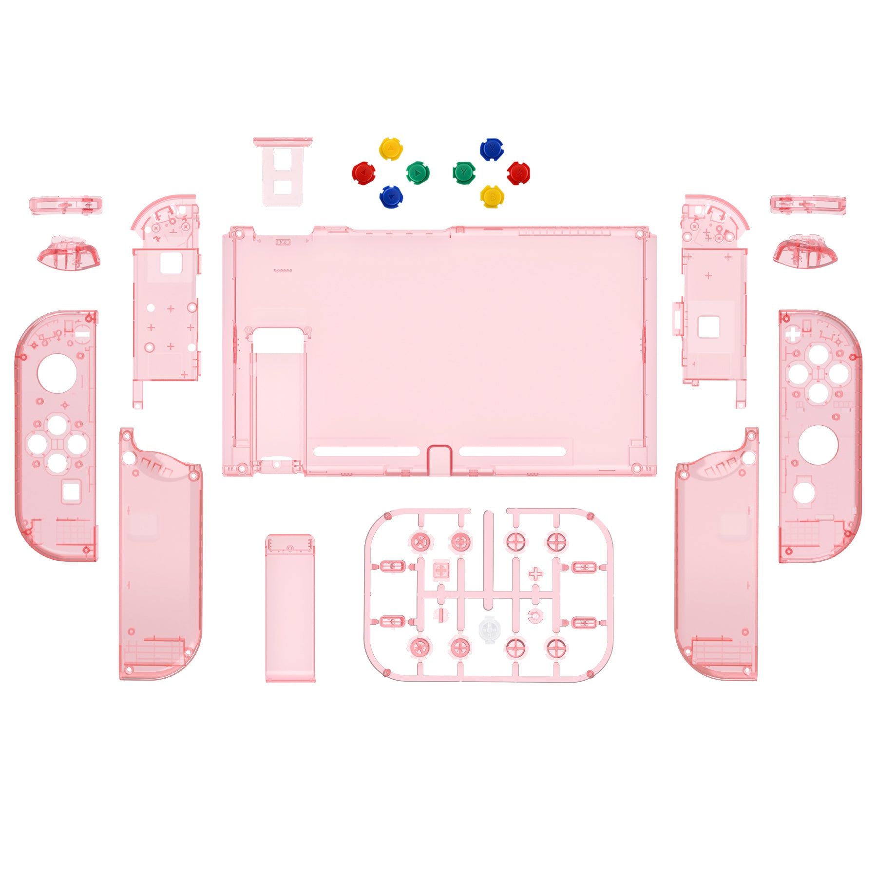 eXtremeRate Nintendo Switch Console Replacement Full Set Shells