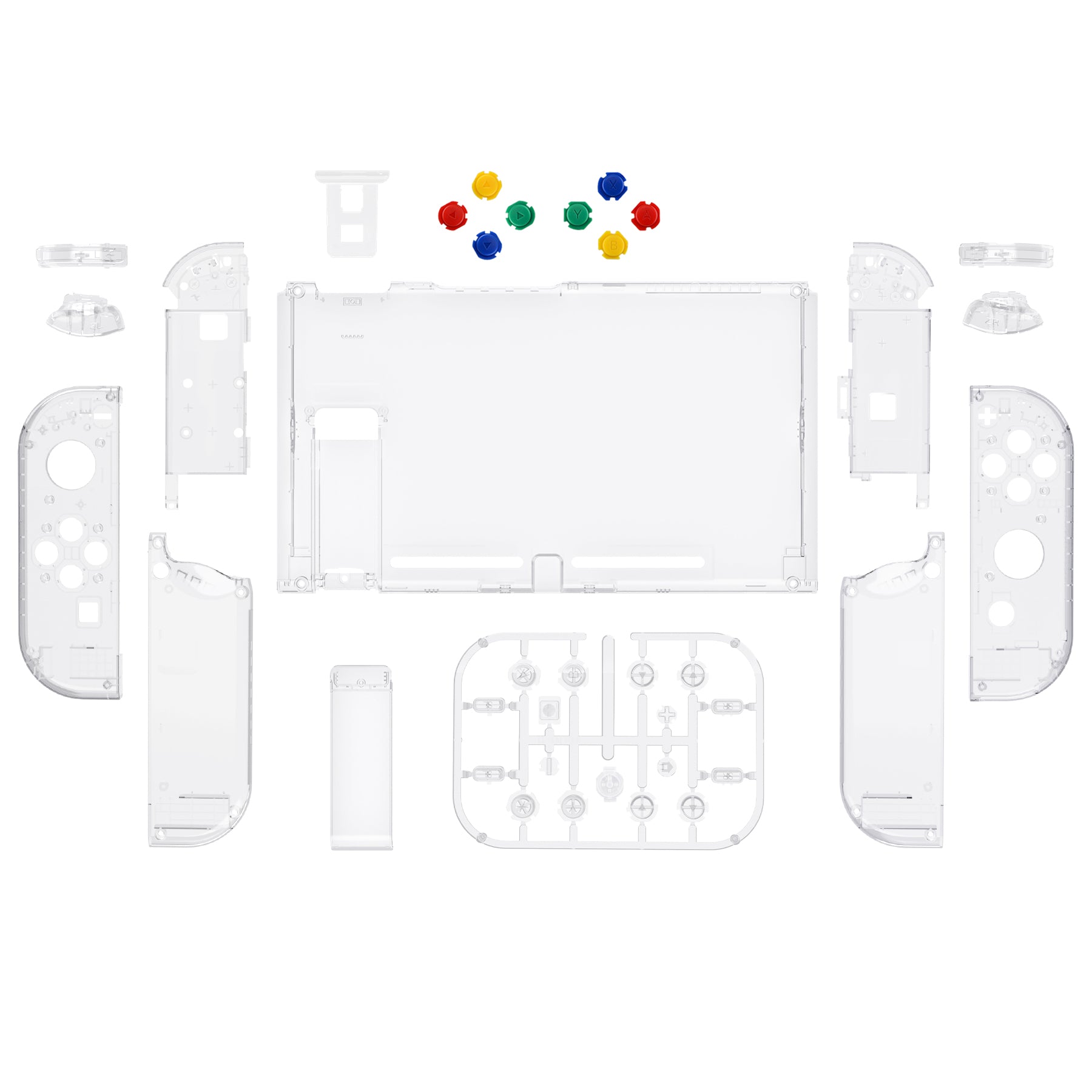 eXtremeRate Back Plate for Nintendo Switch Console, Handheld