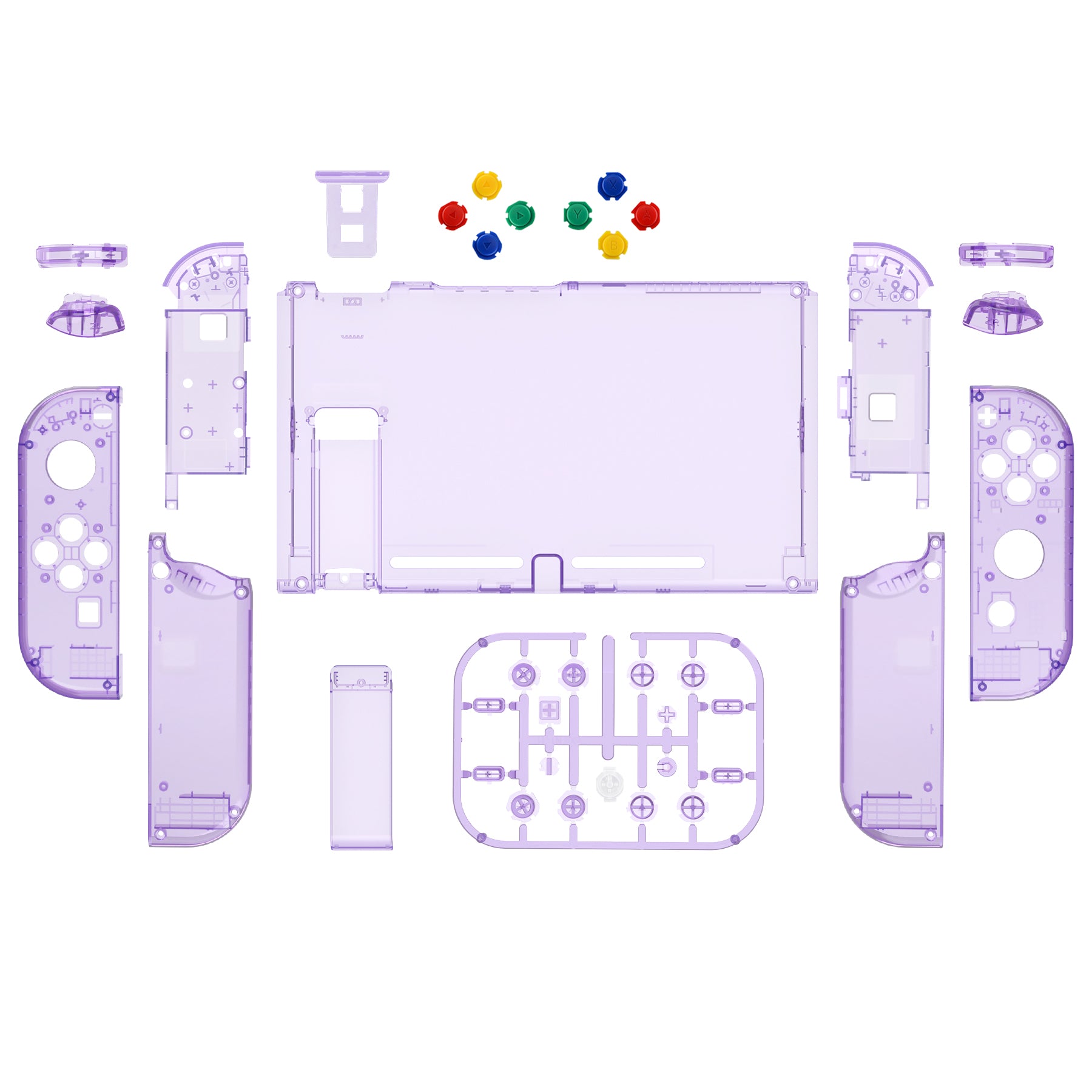 eXtremeRate Back Plate for Nintendo Switch Console, Handheld