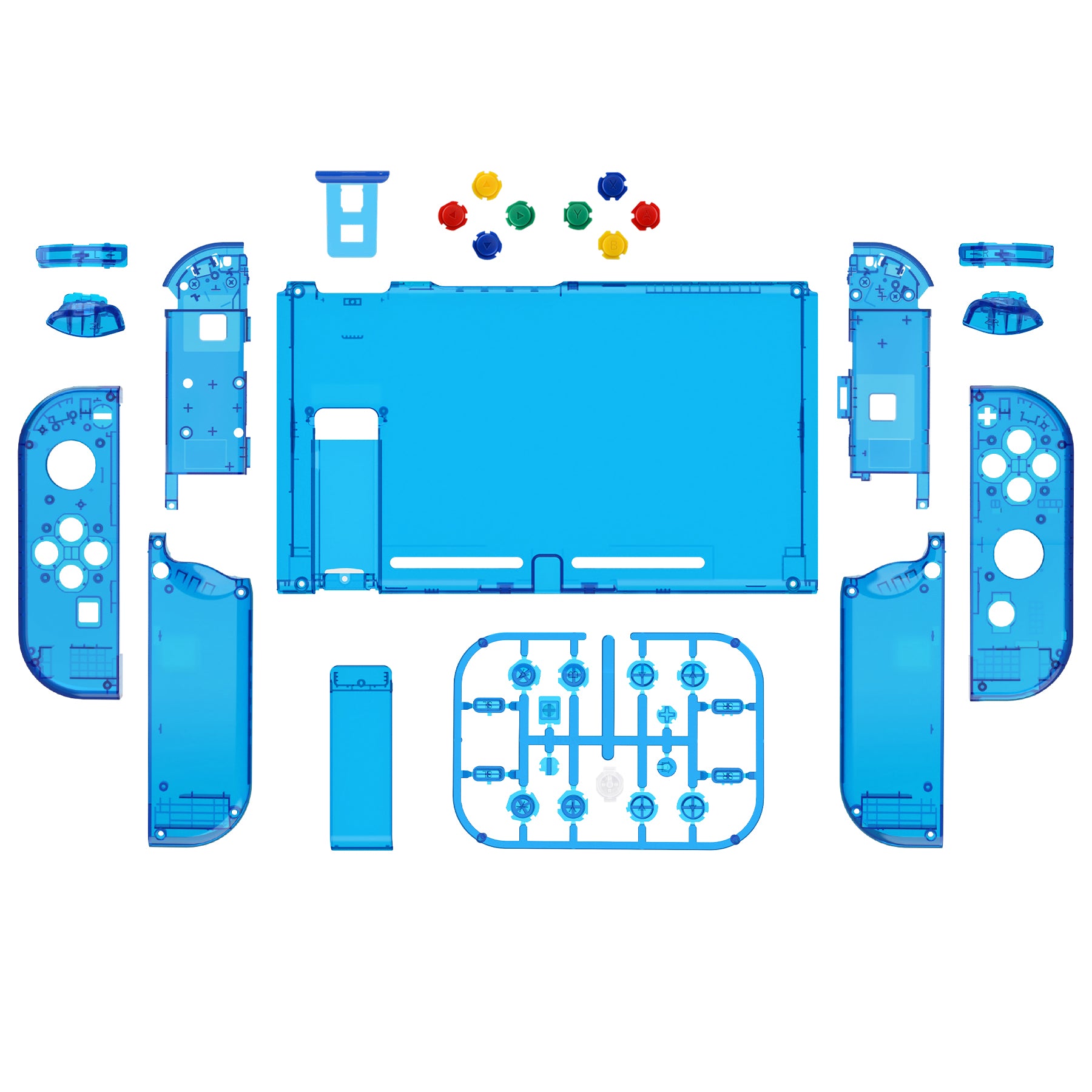 eXtremeRate Back Plate for Nintendo Switch Console, Handheld