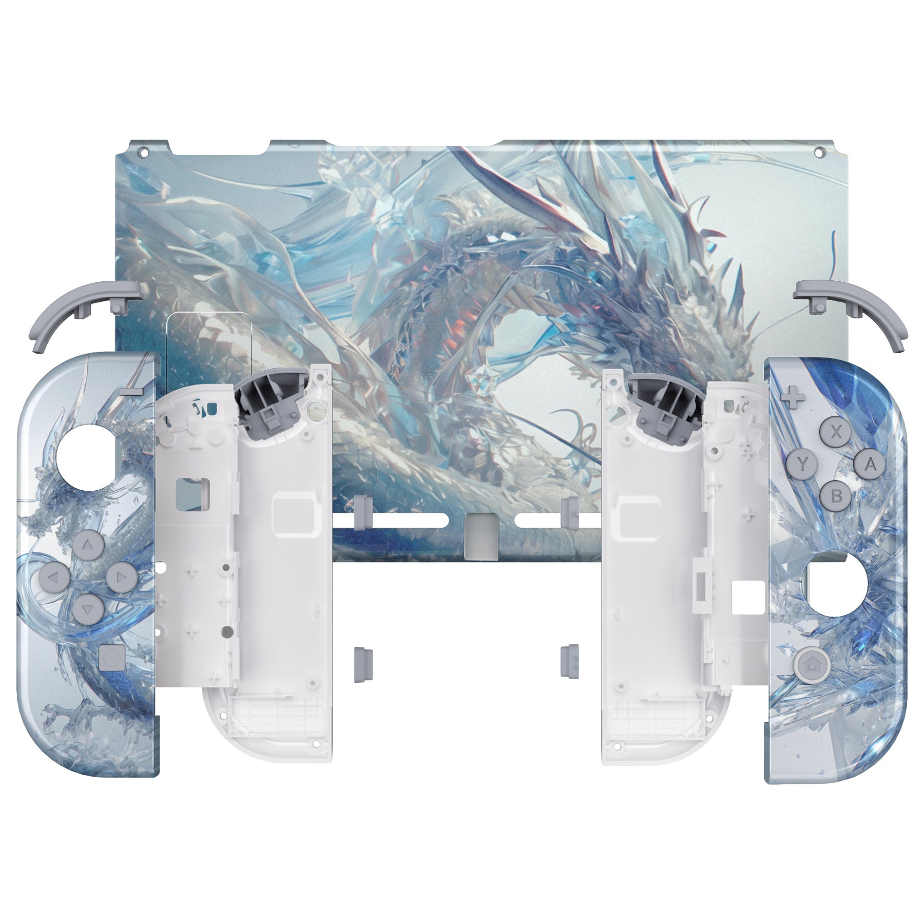 eXtremeRate Back Plate for Nintendo Switch Console, Handheld