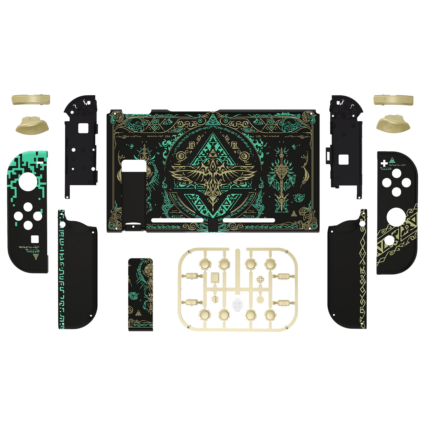 eXtremeRate Back Plate for Nintendo Switch Console, Handheld