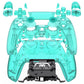 eXtremeRate Replacement Full Set Shells with Buttons Compatible with PS5 Controller BDM-030/040/050/060 - Emerald Green
