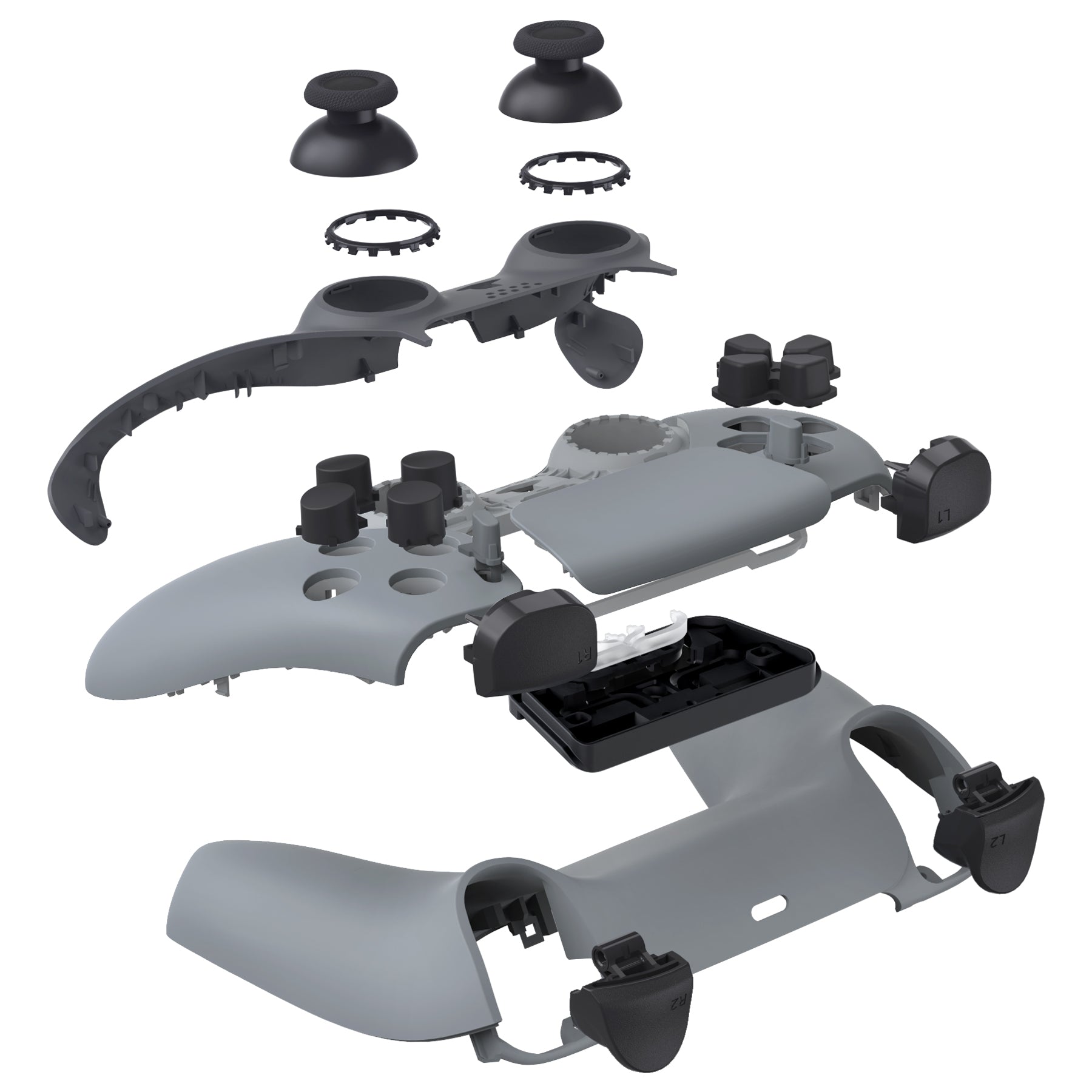 eXtremeRate PS5 Controller Replacement Housing Shell with Buttons