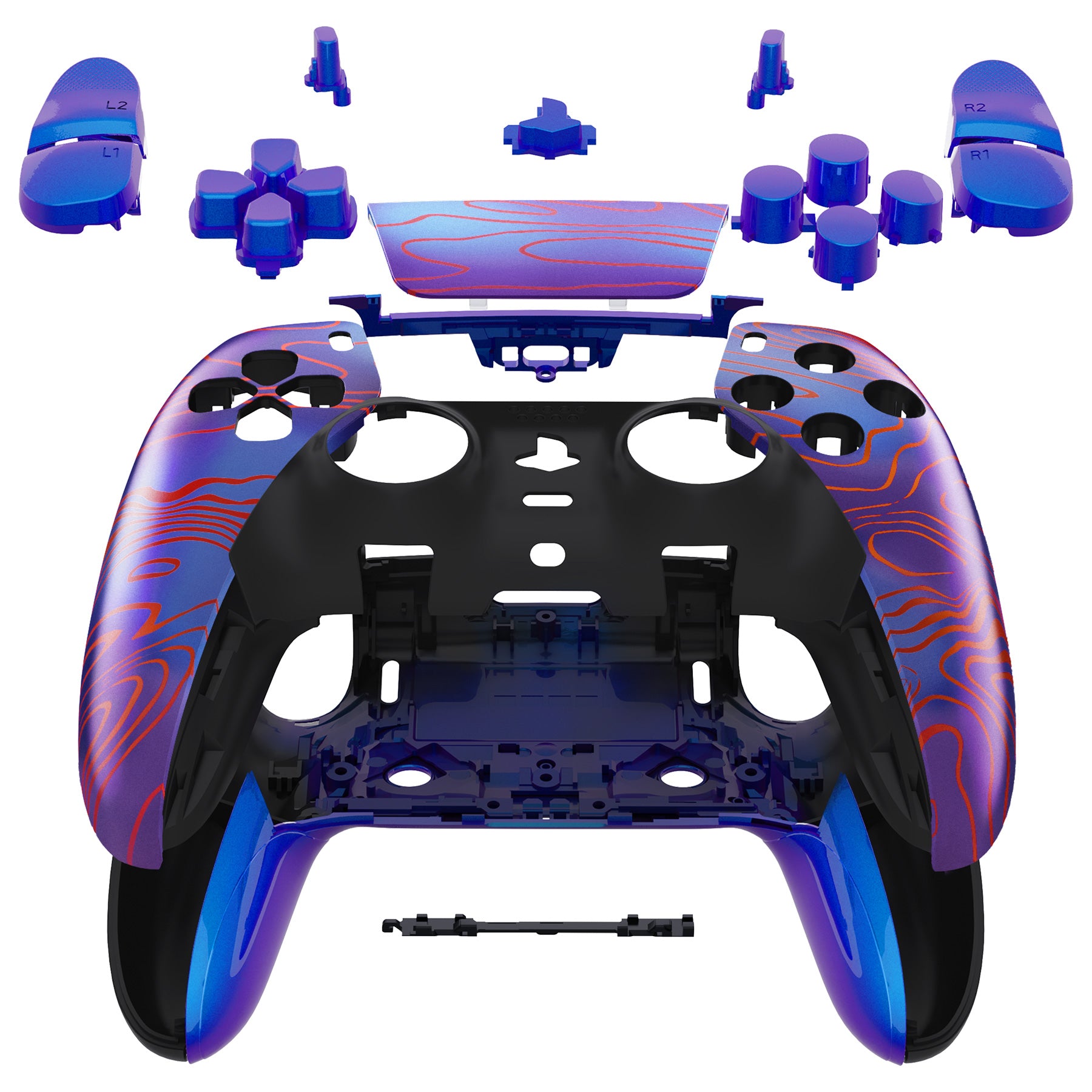 eXtremeRate Damascuscamo Full Set Housing Shell with Buttons