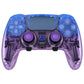 eXtremeRate Replacement Full Set Shells with Buttons Compatible with PS5 Edge Controller - Gradient Translucent Bluebell