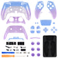 eXtremeRate Replacement Full Set Shells with Buttons Compatible with PS5 Edge Controller - Gradient Translucent Bluebell