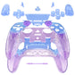 eXtremeRate Replacement Full Set Shells with Buttons Compatible with PS5 Edge Controller - Gradient Translucent Bluebell