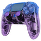 eXtremeRate Replacement Full Set Shells with Buttons Compatible with PS5 Edge Controller - Gradient Translucent Bluebell