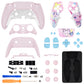 eXtremeRate Replacement Full Set Shells with Buttons Compatible with PS5 Edge Controller - MeWoow