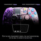 eXtremeRate Replacement Full Set Shells with Buttons Compatible with PS5 Edge Controller - MeWoow