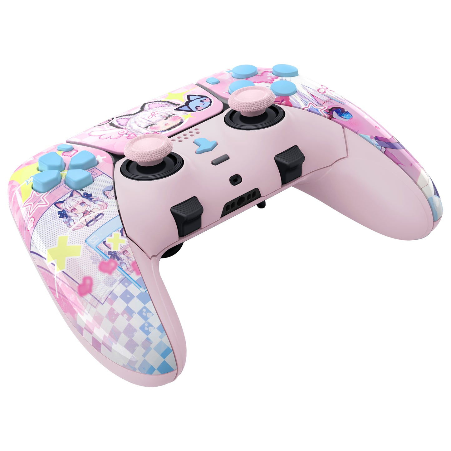 eXtremeRate Replacement Full Set Shells with Buttons Compatible with PS5 Edge Controller - MeWoow