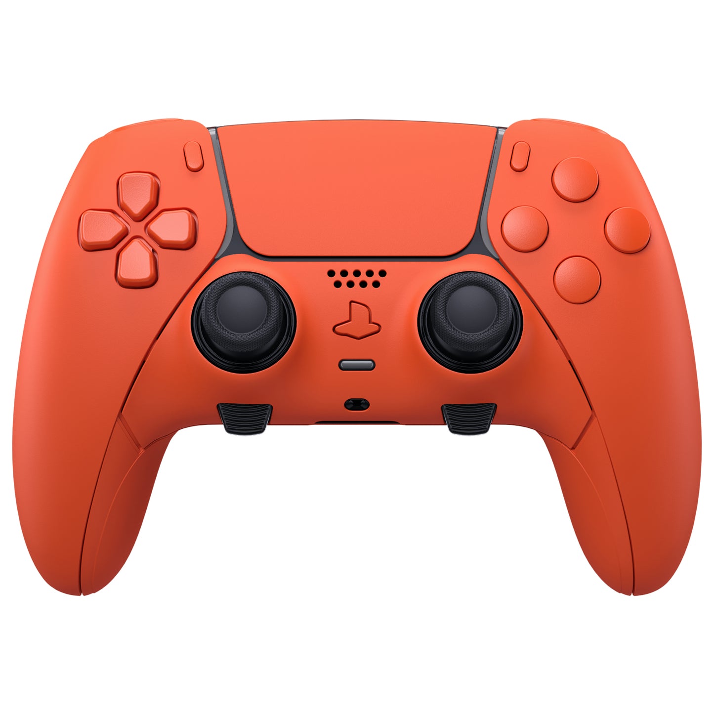 eXtremeRate Replacement Full Set Shells with Buttons Compatible with PS5 Edge Controller - Orange