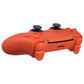 eXtremeRate Replacement Full Set Shells with Buttons Compatible with PS5 Edge Controller - Orange