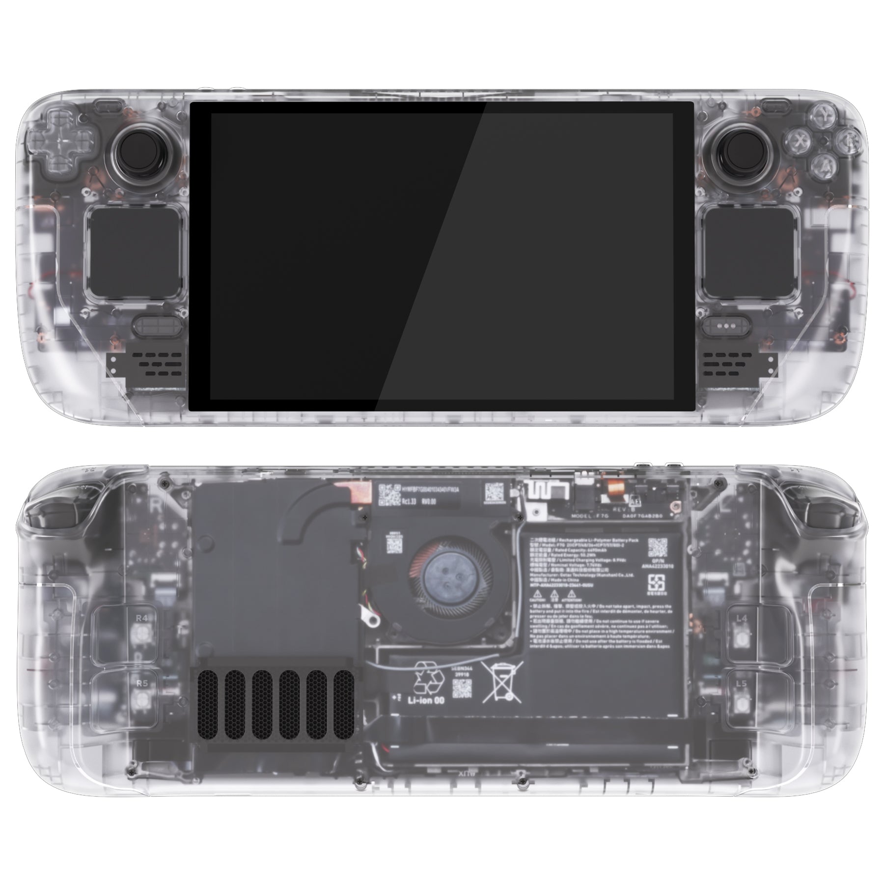 Steam Deck OLED 2TB換装済み（元512GB）+ カスタムパーツ eXtremeRateReplacementFullSetS