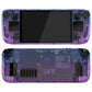 eXtremeRate Replacement Full Set Shell with Buttons for Steam Deck OLED - Gradient Translucent Bluebell