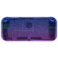 eXtremeRate Replacement Housing Shell for with Screen Protector for Nintendo Switch Lite - Glitter Gradient Translucent Bluebell eXtremeRate