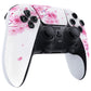 eXtremeRate Replacement Left Right Front Housing Shell with Touchpad Compatible with PS5 Edge Controller - Cherry Blossom Whisper