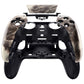 eXtremeRate Replacement Left Right Front Housing Shell with Touchpad Compatible with PS5 Edge Controller - Dragon Scroll